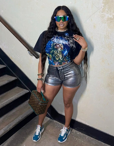 Gun Metal Shorts