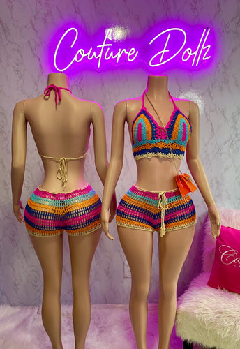 Miami Crotchet Set