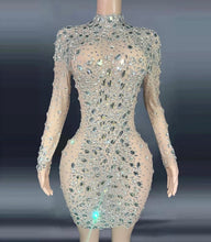 Load image into Gallery viewer, Bedazzle Luxe Dress (CUSTOM MADE‼️)